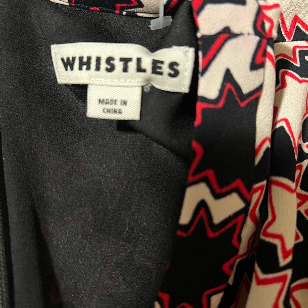 Whistles Star Print Dress size US 4 - Picture 2 of 6